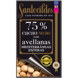 Chocolate de 75% de Cacao...