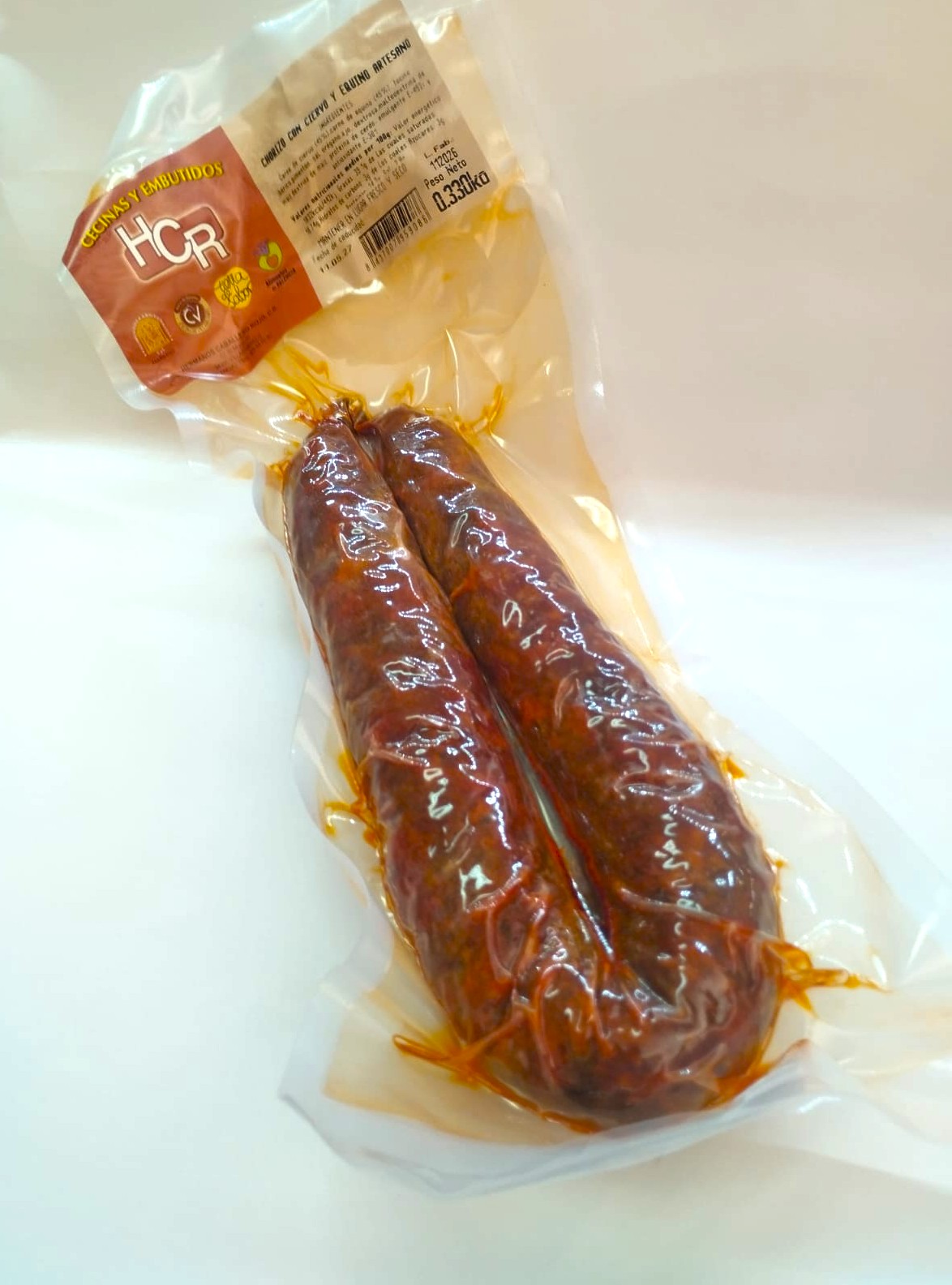 Longaniza de ciervo y equino HCR